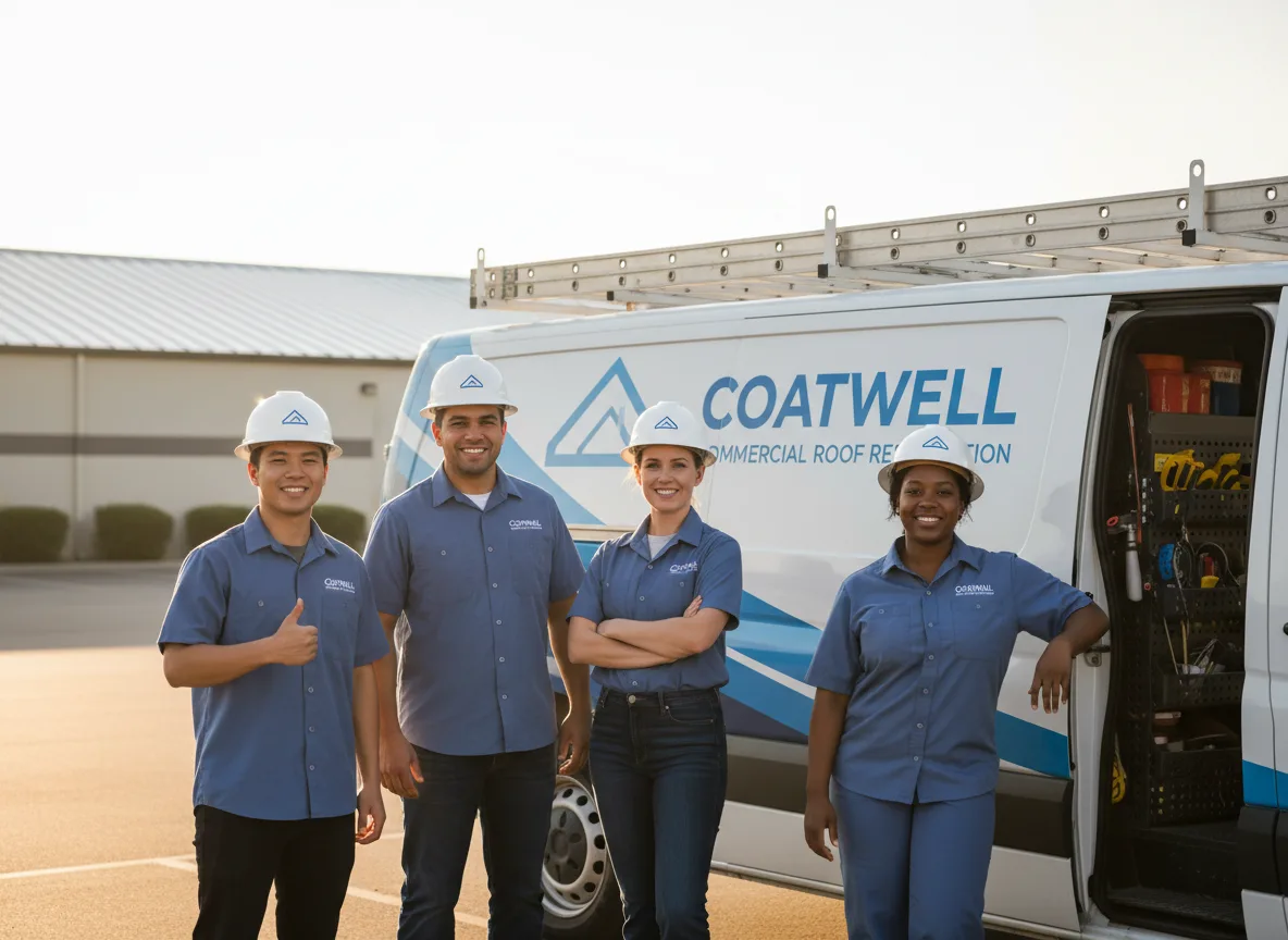 Commercial roof coating company in Sweet Home, TX